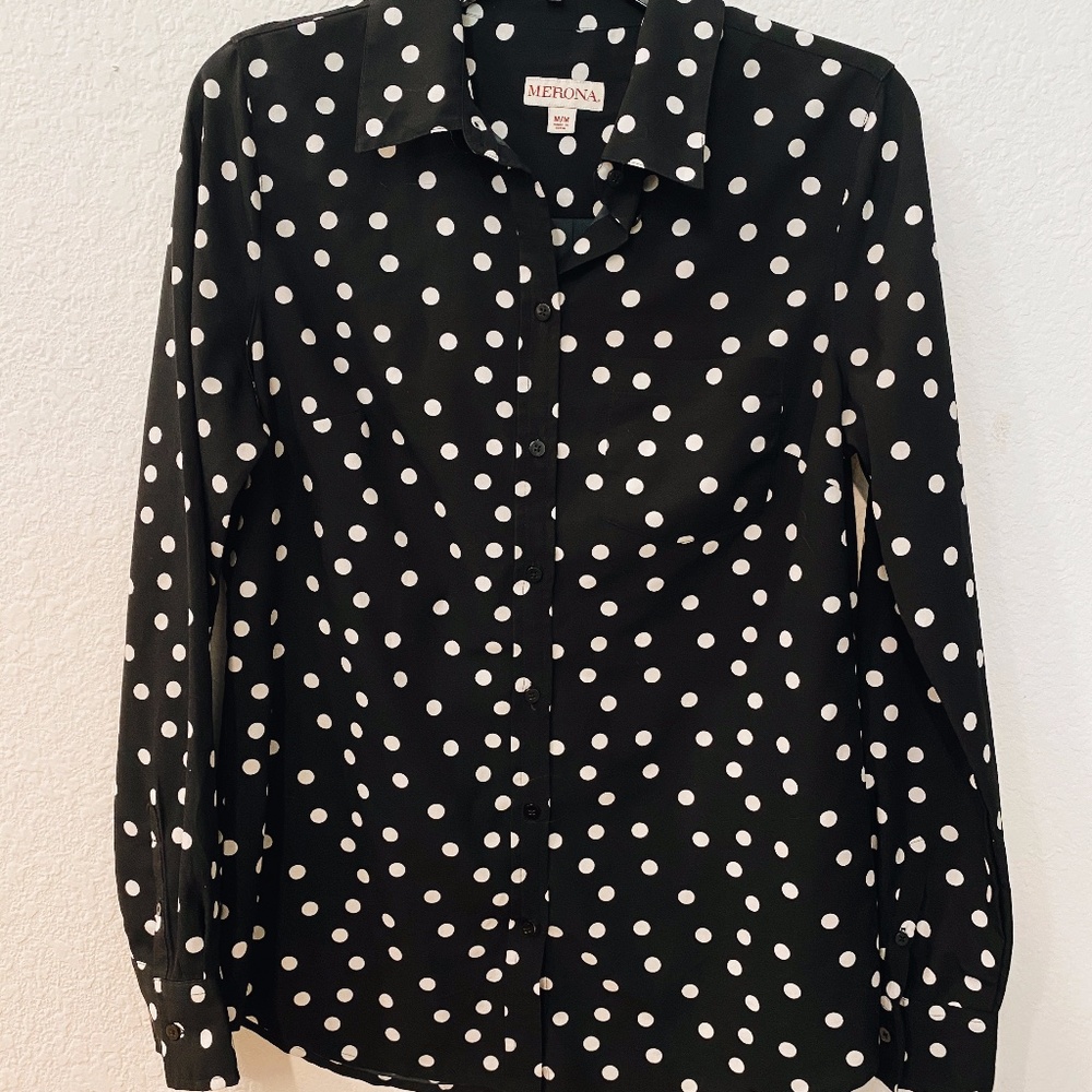 Long sleeve blouse